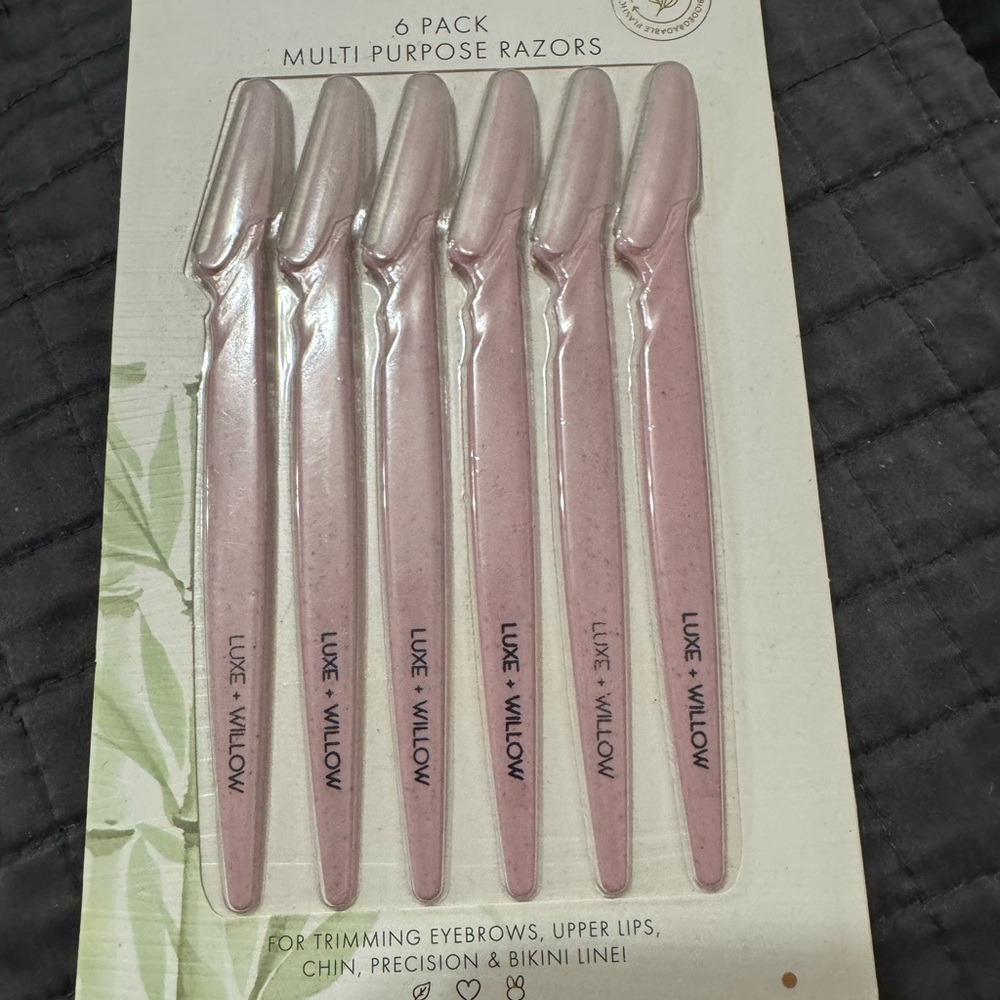 Pink Multi-Purpose Razors - 6 Pack